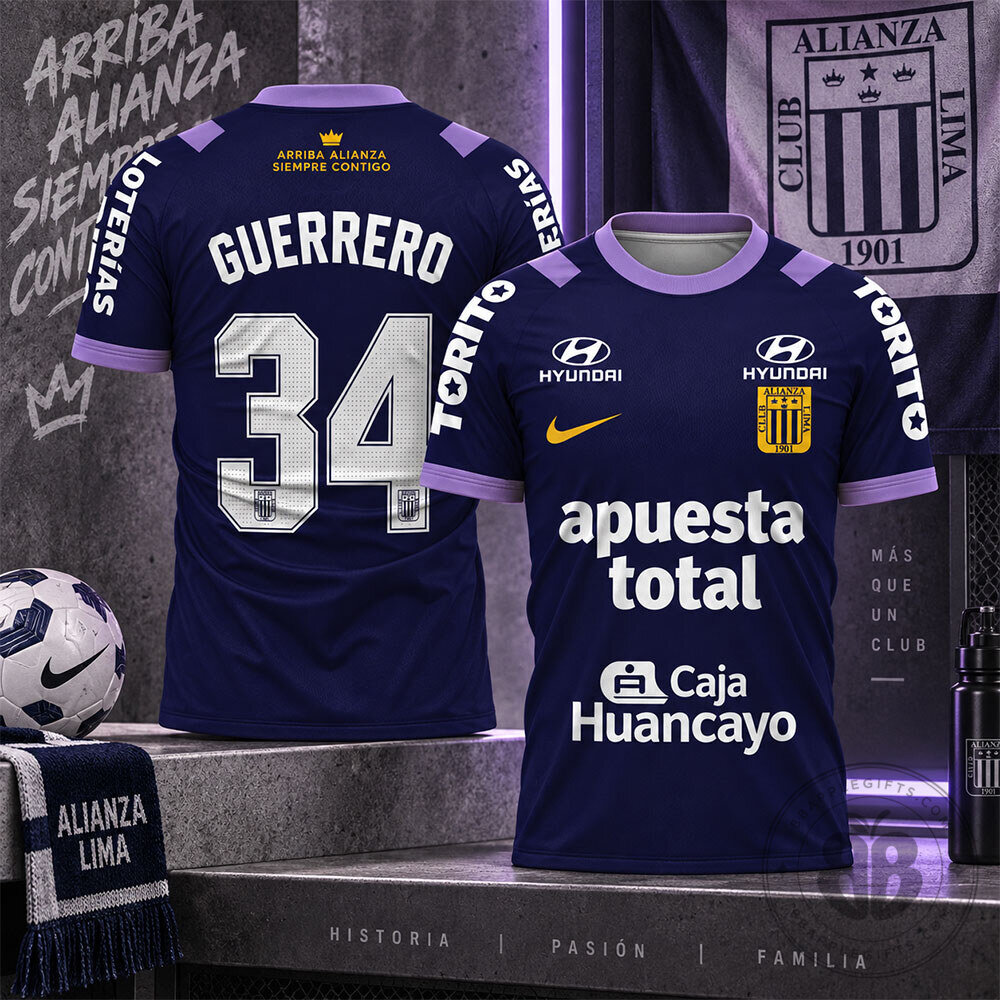 Alianza Lima 2026 Blanquimorada Purple Concept Fan Soccer Jersey | Apparel