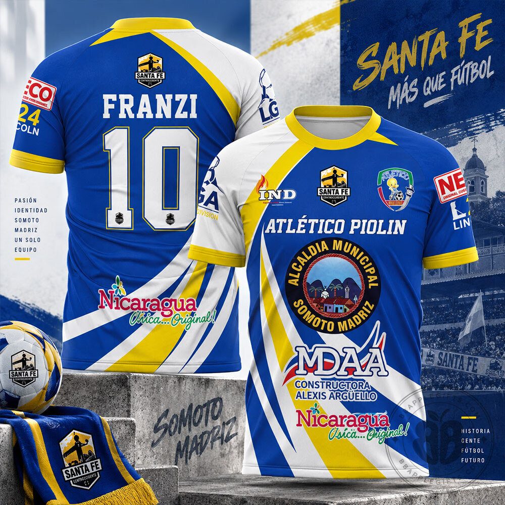 Atletico Piolin Nicaragua Concept Fan Soccer Jersey | Apparel