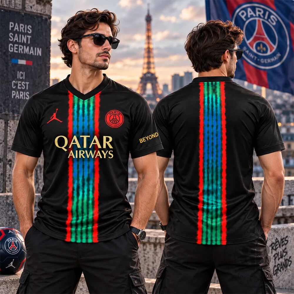 PSG 2026 27 Third Kit Black Concept Fan Soccer Jersey | Apparel 9 PSG 2026 27 Third Kit Black Concept Fan Soccer Jersey | Apparel