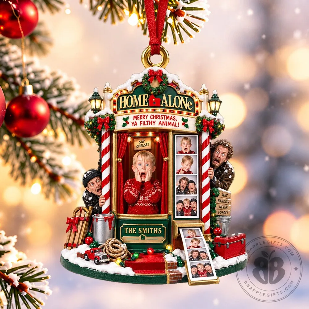 Home Alone Kevin McCallister Concept Fan Acrylic Ornament | Collectibles