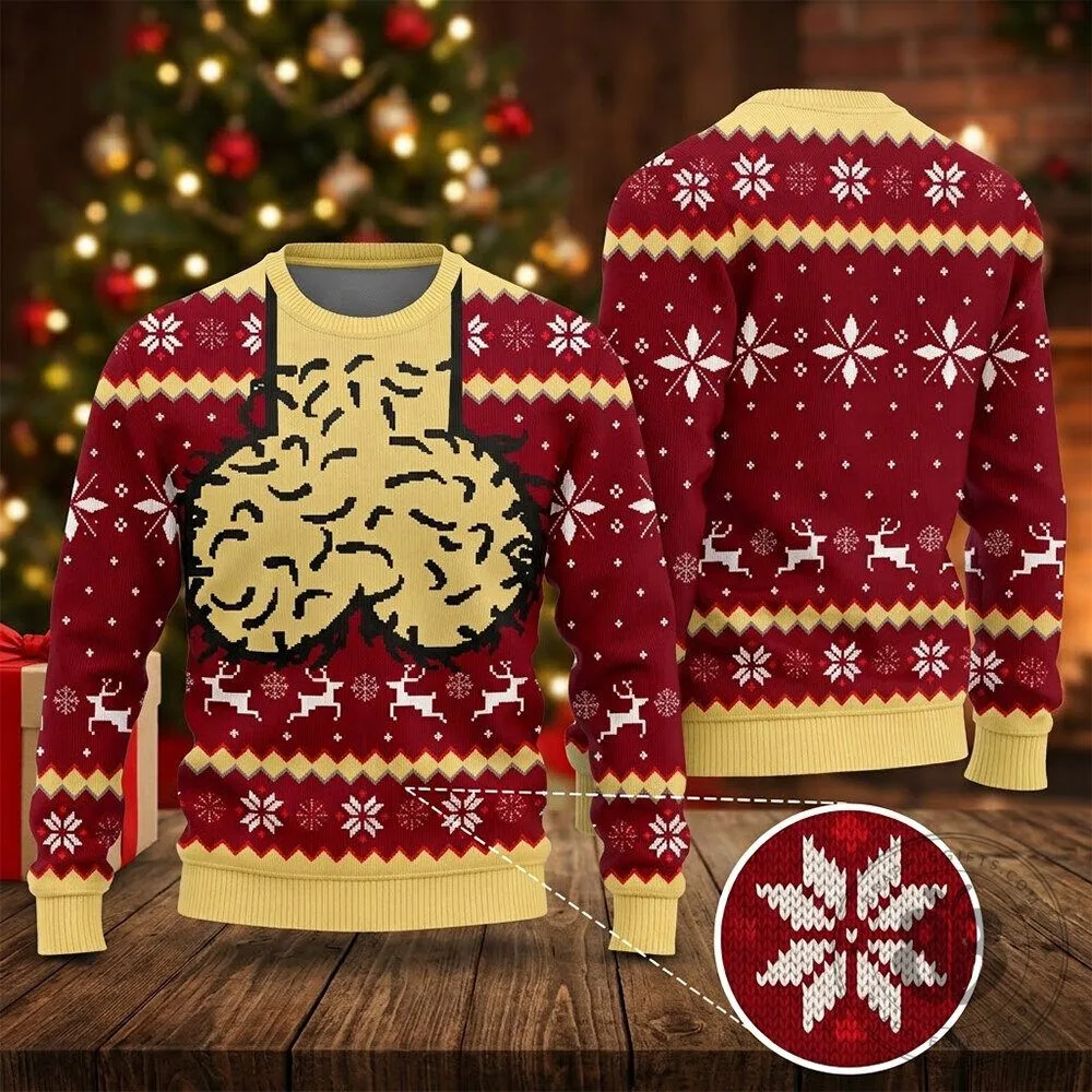 Hairy Balls Cockmas Christmas Concept Fan Ugly Sweater | Apparel