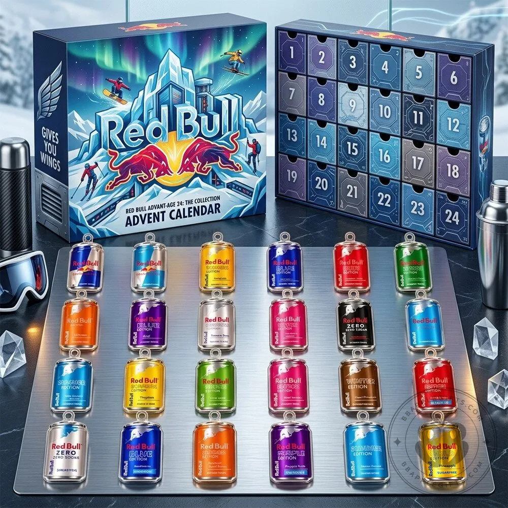 Red Bull Alpine F1 2026 24 Can Acrylic Advent Calendar | Collectibles