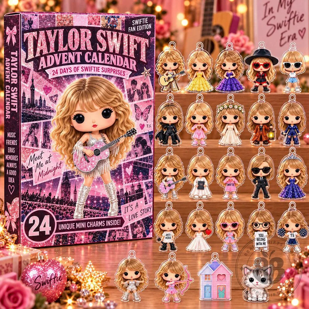 Taylor Swift Swiftie Fan Edition 24 Swiftie Surprises Acrylic Advent Calendar | Collectibles