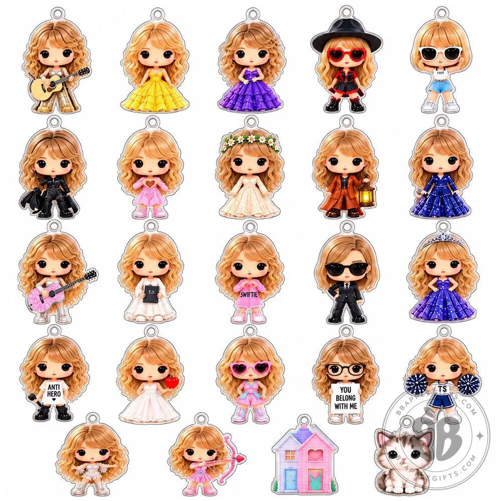 Taylor Swift Swiftie Fan Edition 24 Swiftie Surprises Acrylic Advent Calendar | Collectibles 7 Taylor Swift Swiftie Fan Edition 24 Swiftie Surprises Acrylic Advent Calendar | Collectibles
