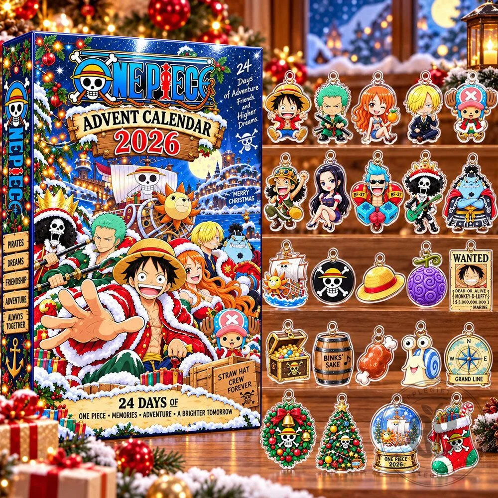 One Piece Pirate Crew 24 Day Christmas Advent Calendar | Collectibles