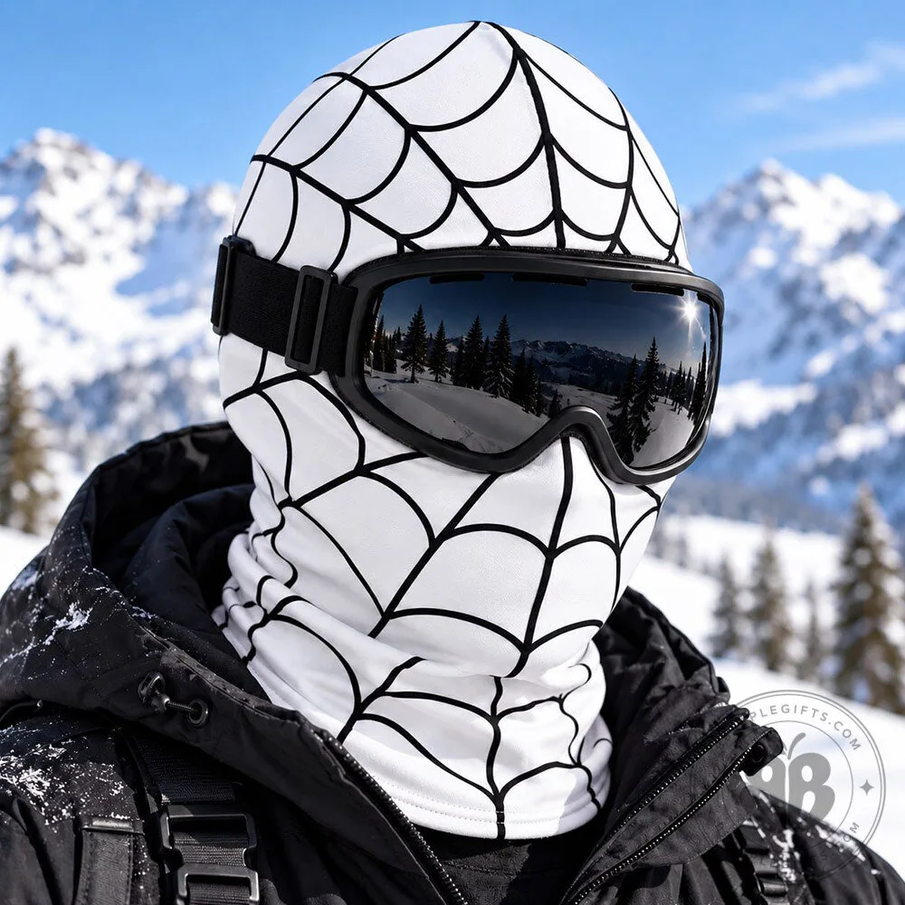 Spider Man Future Foundation White Web Ski Mask Balaclava | Apparel