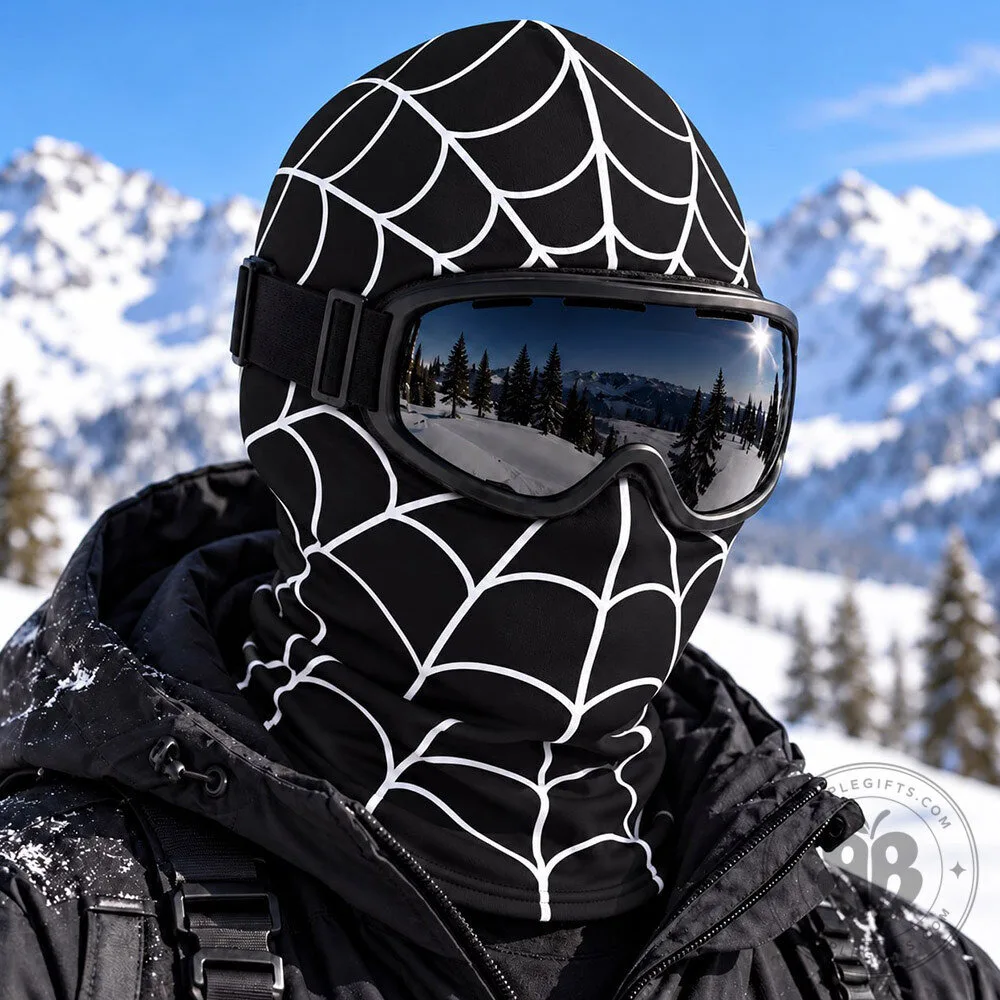Symbiote Spider Man Black Web Ski Mask Balaclava | Apparel