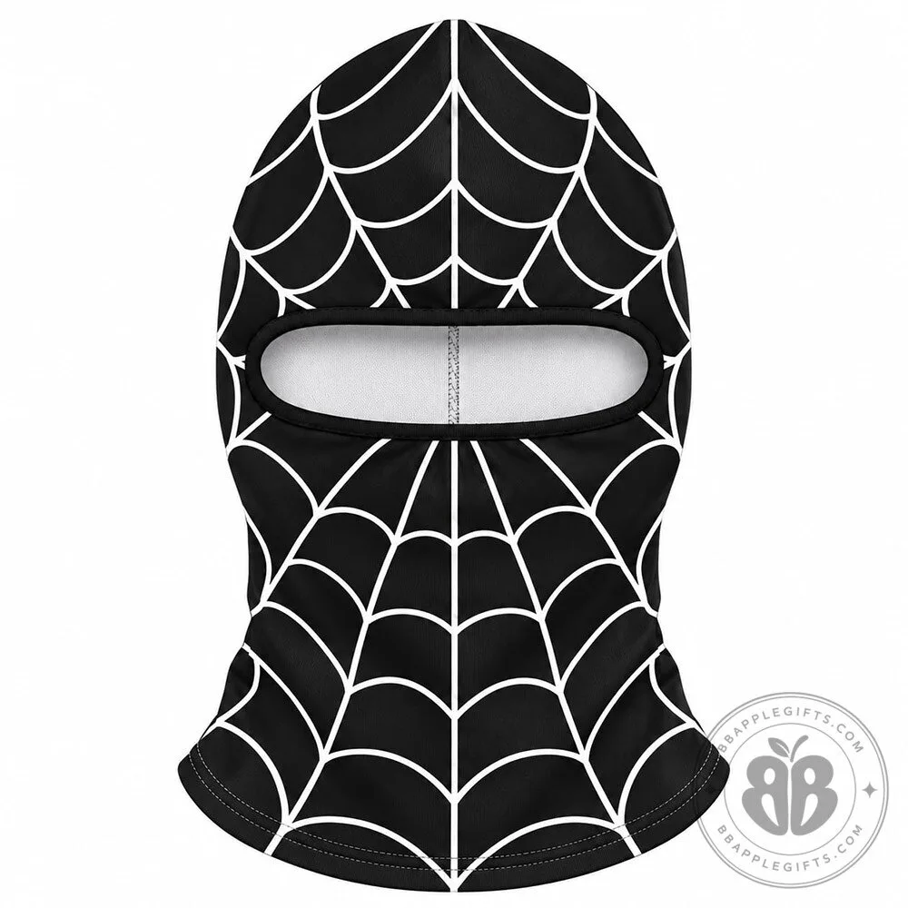 Symbiote Spider Man Black Web Ski Mask Balaclava | Apparel 8 Symbiote Spider Man Black Web Ski Mask Balaclava | Apparel