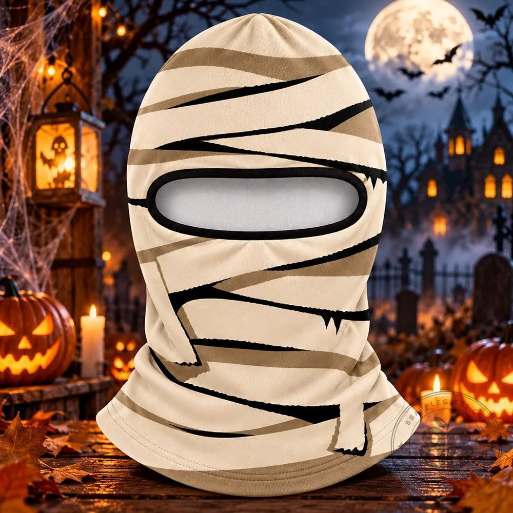 Mummy Wrap Halloween Face Winter Ski Mask Balaclava | Apparel 9 Mummy Wrap Halloween Face Winter Ski Mask Balaclava | Apparel