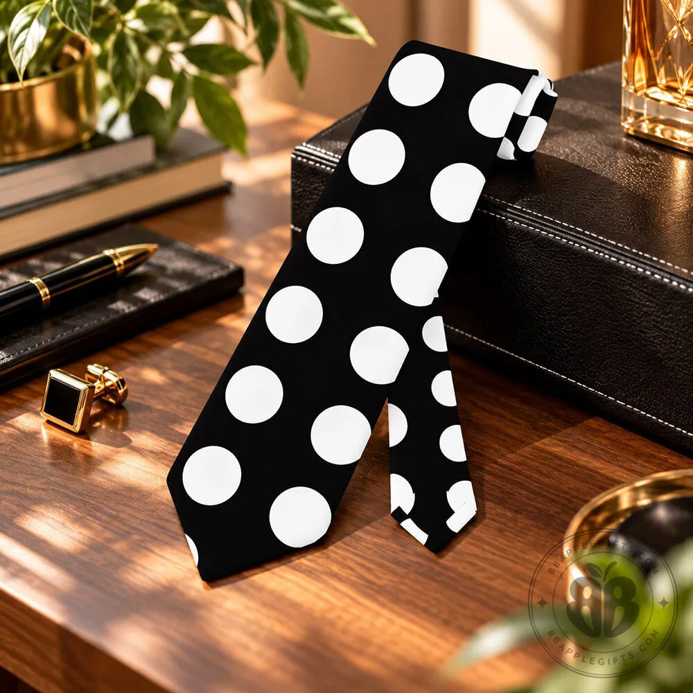 Harry Styles Wembley Night 4 Black White Concert Necktie | Accessories