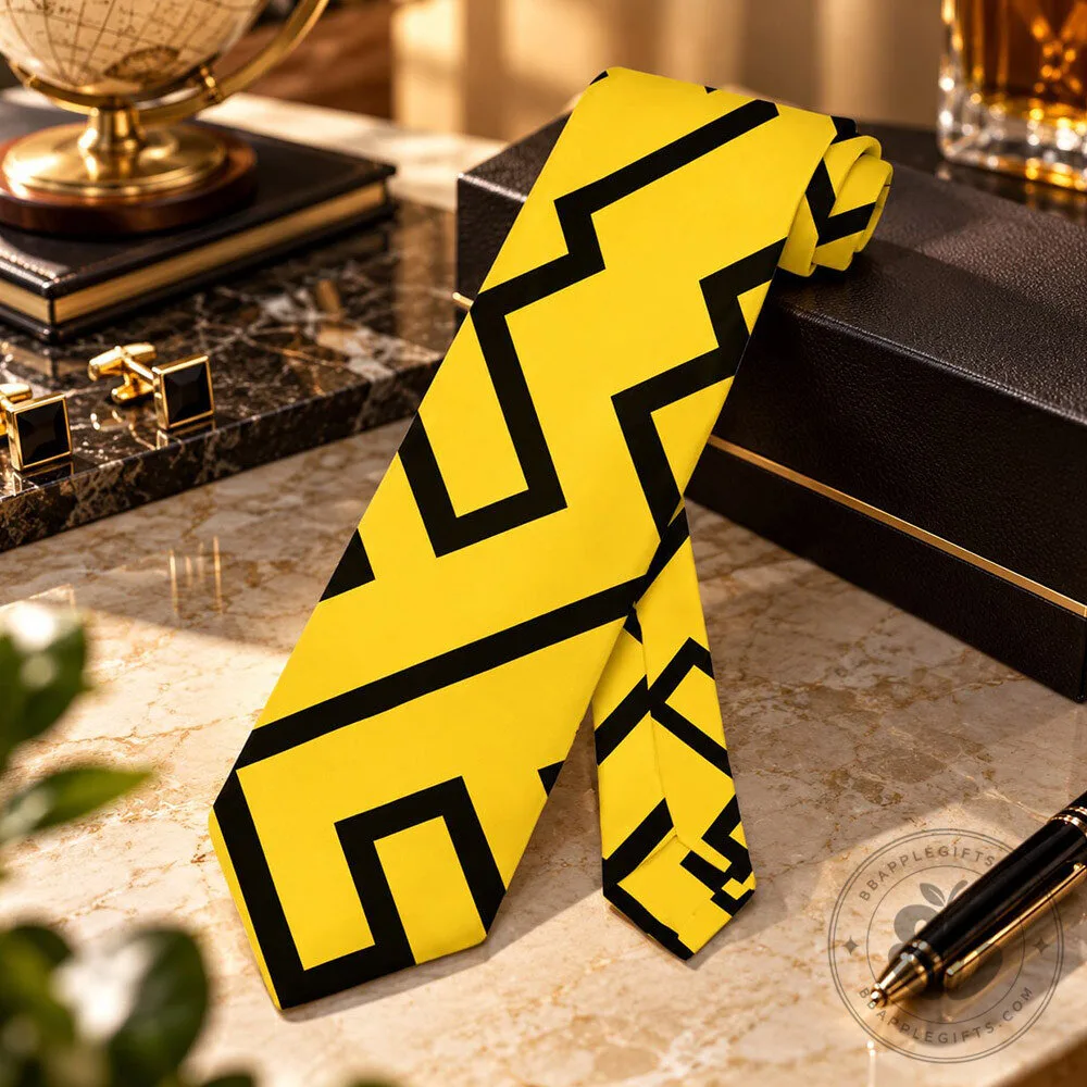 Harry Styles Dance No More Yellow Music Lover Necktie | Accessories