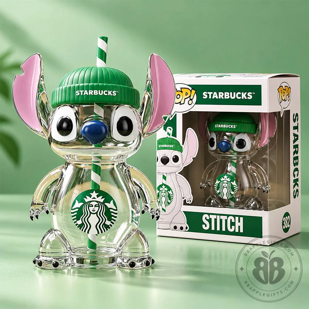 Stitch Starbucks Coffee Mashup Concept Fan Vinyl Figure | Collectibles