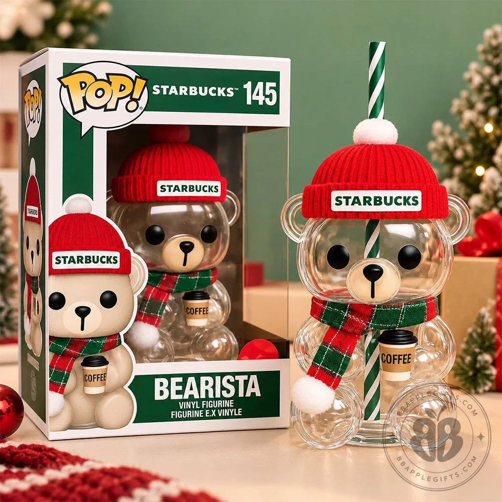 Starbucks Bear Barista Coffee Concept Fan Vinyl Figure | Collectibles