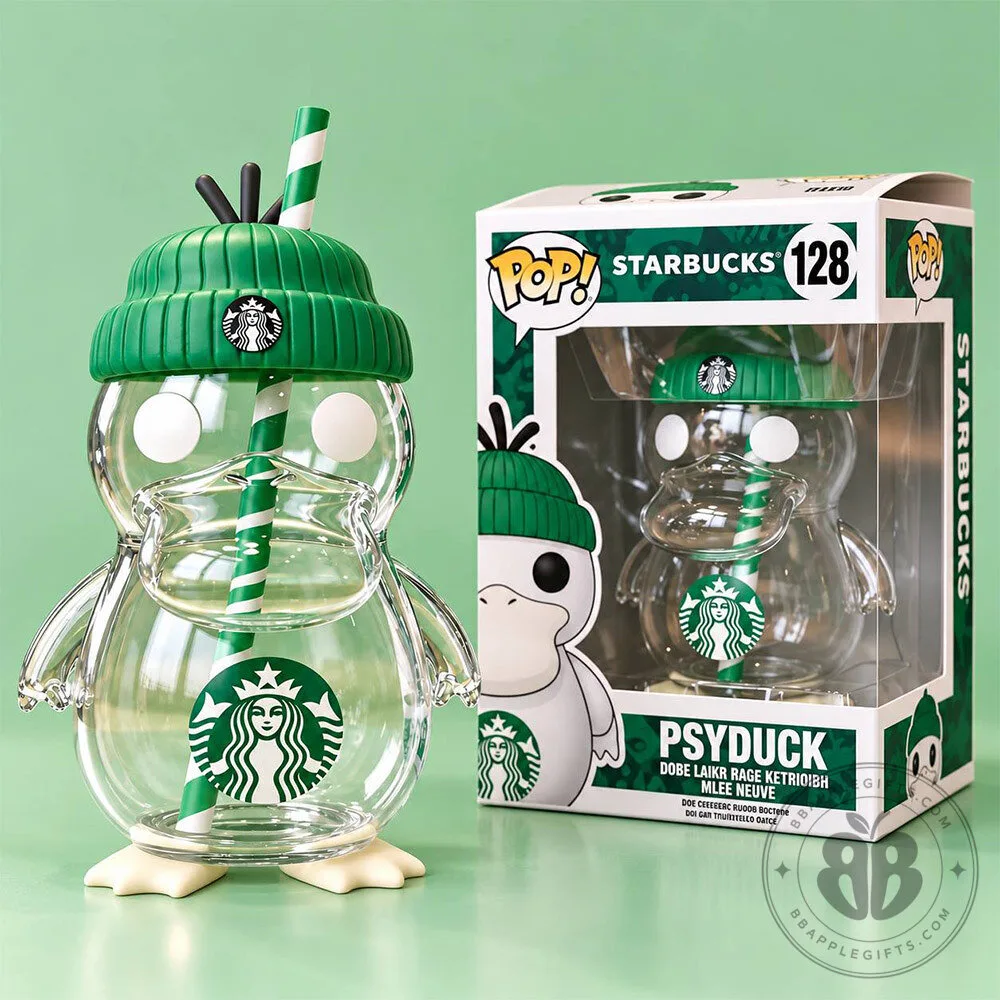 Starbucks Psyduck Coffee Mashup Concept Fan Vinyl Figure | Collectibles